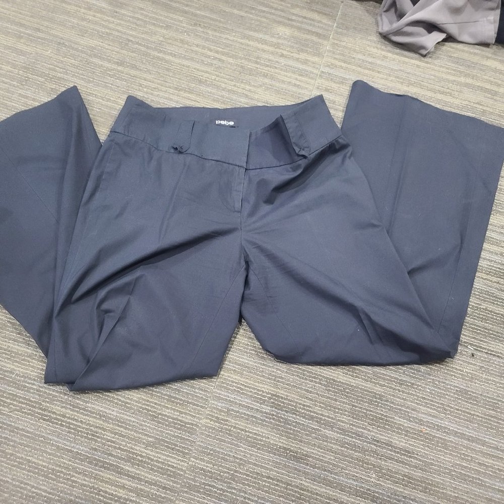 Black BEBE Slacks Size 6